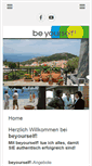 Mobile Screenshot of beyourselfcoaching.de
