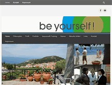 Tablet Screenshot of beyourselfcoaching.de